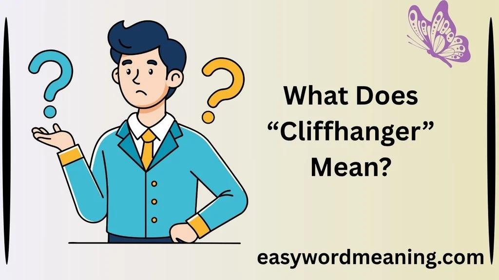 What Does “Cliffhanger” Mean?