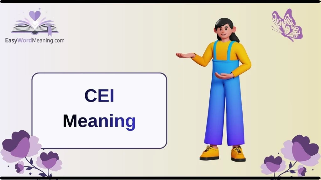 CEI Meaning