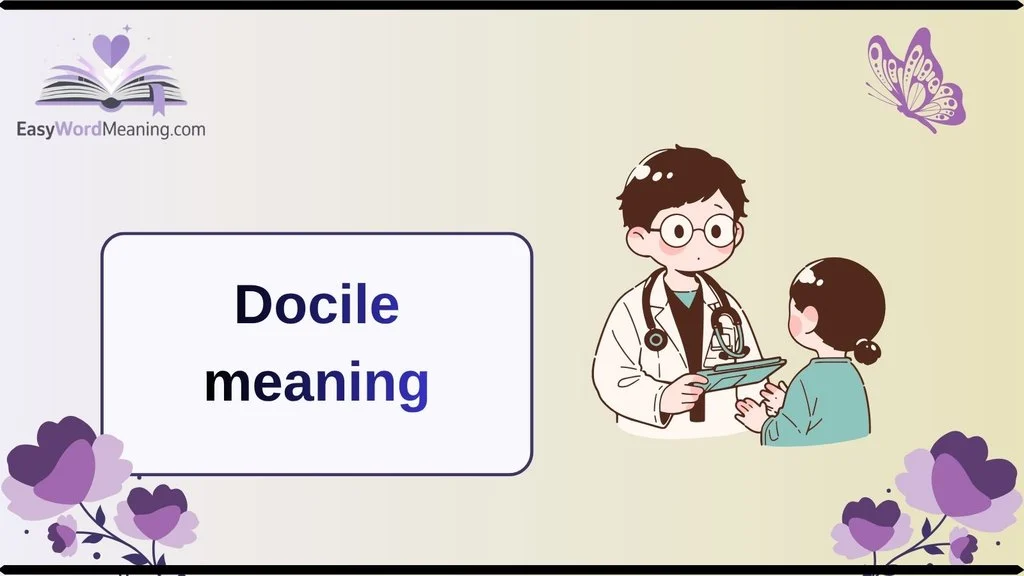 Docile meaning