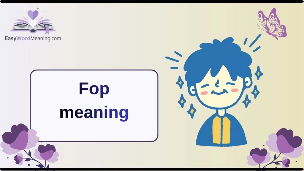 Fop meaning