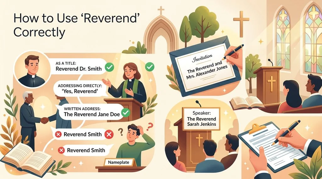 How to Use “Reverend” Correctly
