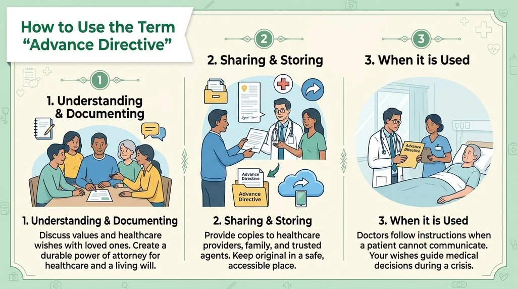 How to Use the Term “Advance Directive”