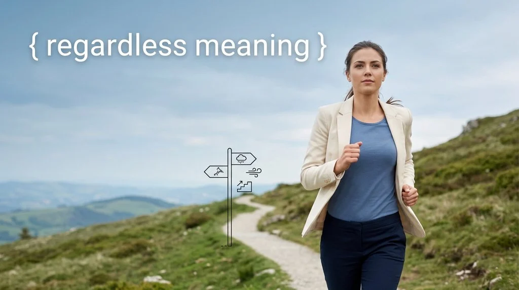 regardless meaning
