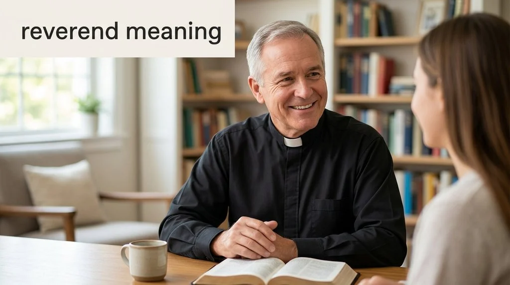 reverend meaning