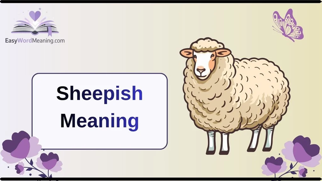 Sheepish Meaning