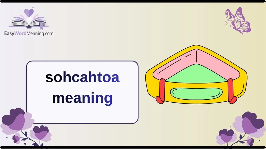 SOHCAHTOA Meaning