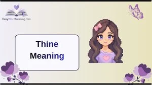 Thine Meaning