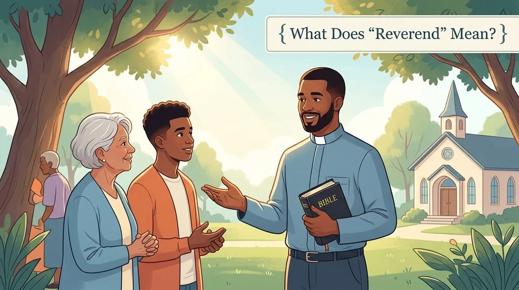 What Does “Reverend” Mean?