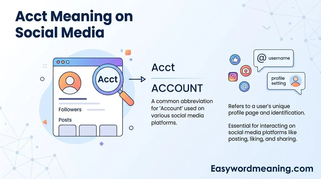 Acct Meaning on Social Media