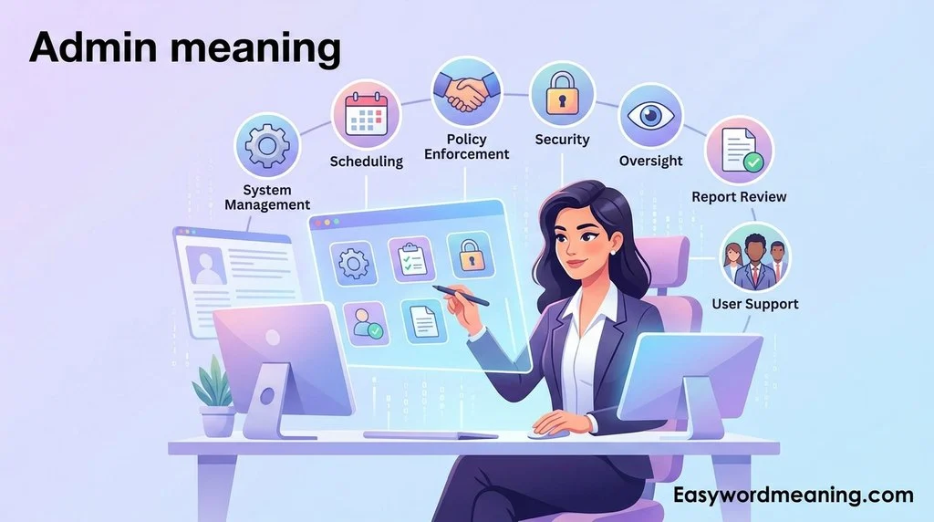 Admin meaning