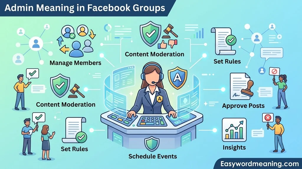 Admin Meaning in Facebook Groups