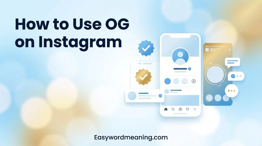 How to Use OG on Instagram