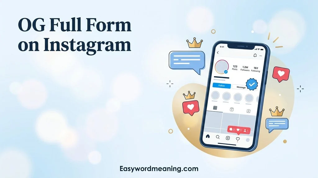 OG Full Form on Instagram