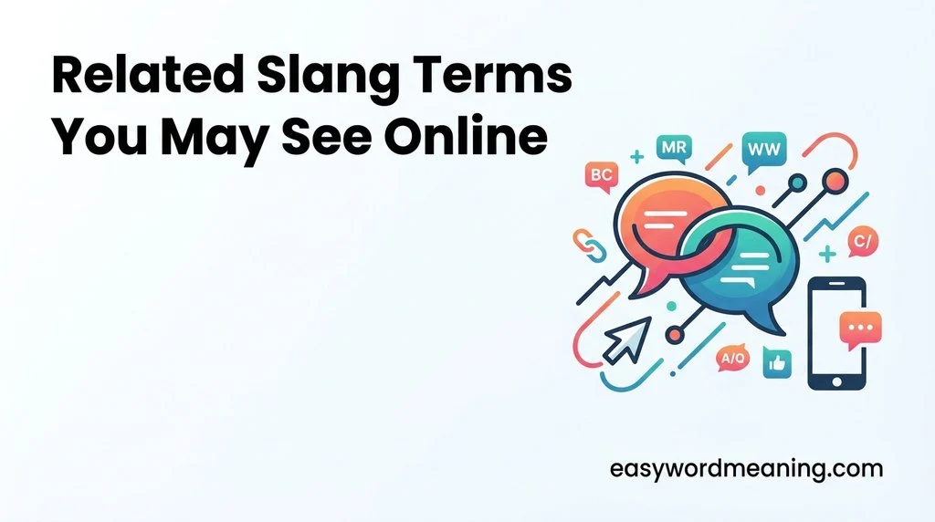 Related Slang Terms You May See Online
