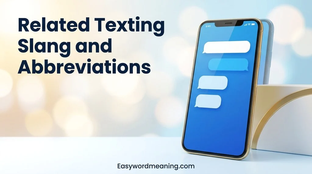 Related Texting Slang and Abbreviations