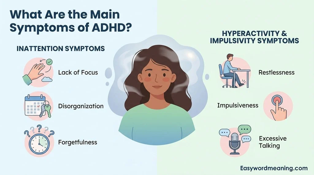 What Are the Main Symptoms of ADHD?