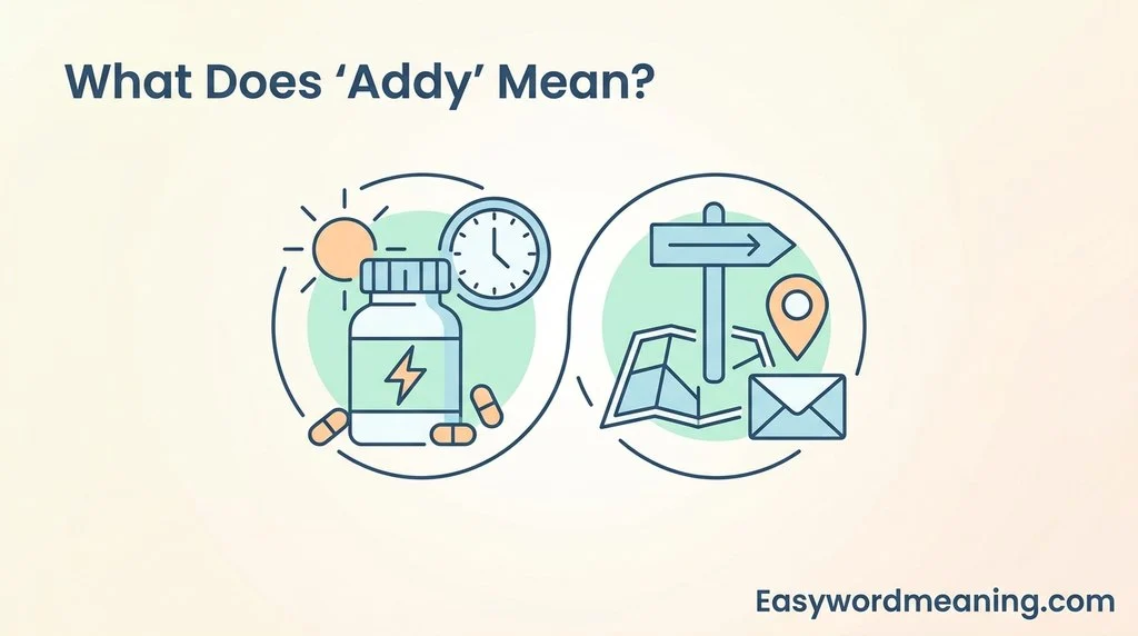 What Does “Addy” Mean?