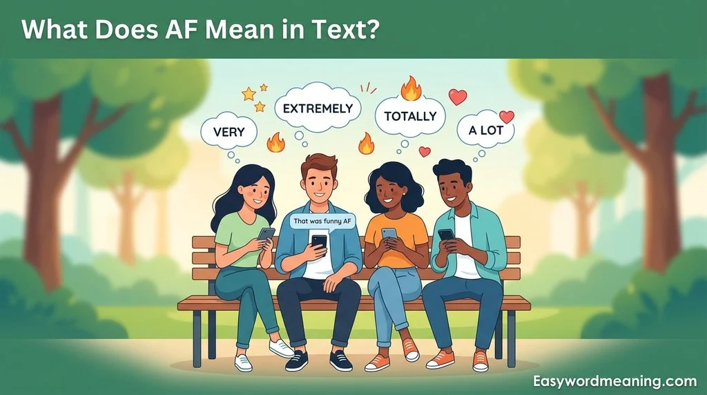 What Does AF Mean in Text?