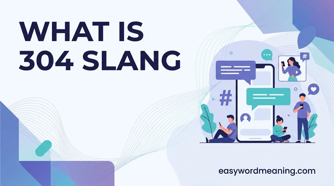 what is 304 slang